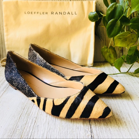 Loeffler Randall Shoes - NIB Loeffler Randall • Lou Calf Hair Flats